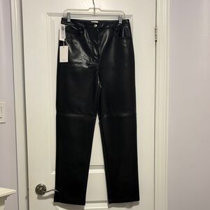 Wilfred Melina Black Straight Leg Pants